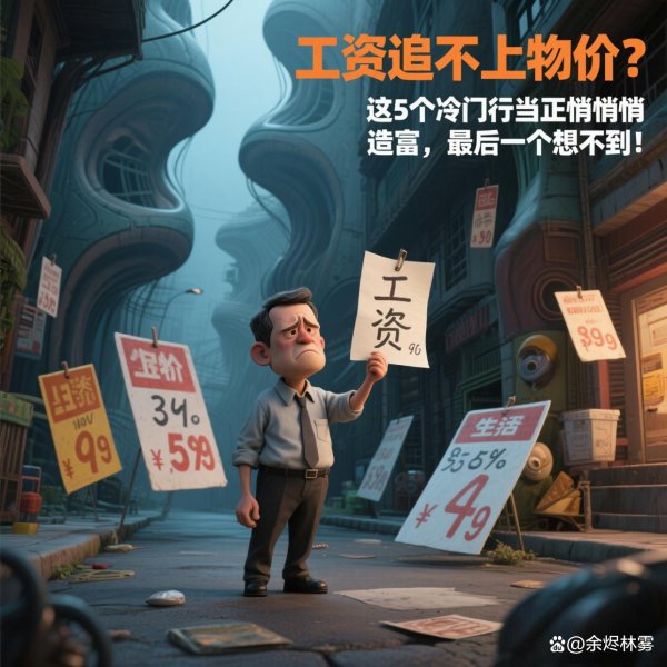 正规的股票配资平台 工资追不上物价？这5个冷门行当正悄悄造富，最后一个想不到！